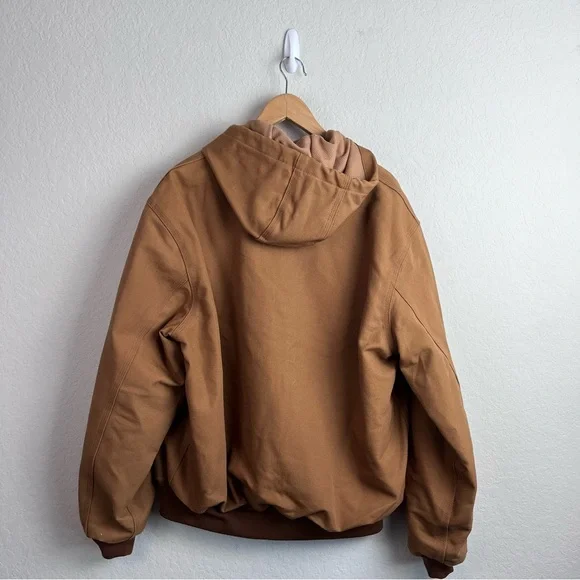 Carhartt Washed Duck Insulated Active Jacket Coat - Picture 8 of 15